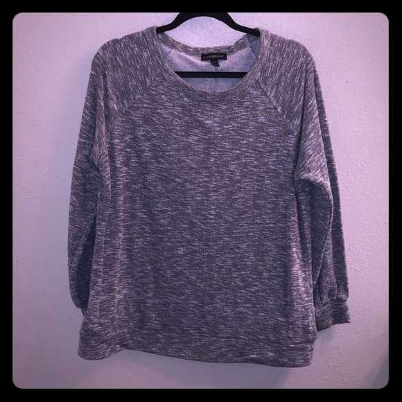 Lane Bryant Tops - Lane Bryant NWOT Gray Sweatshirt Size 14/16